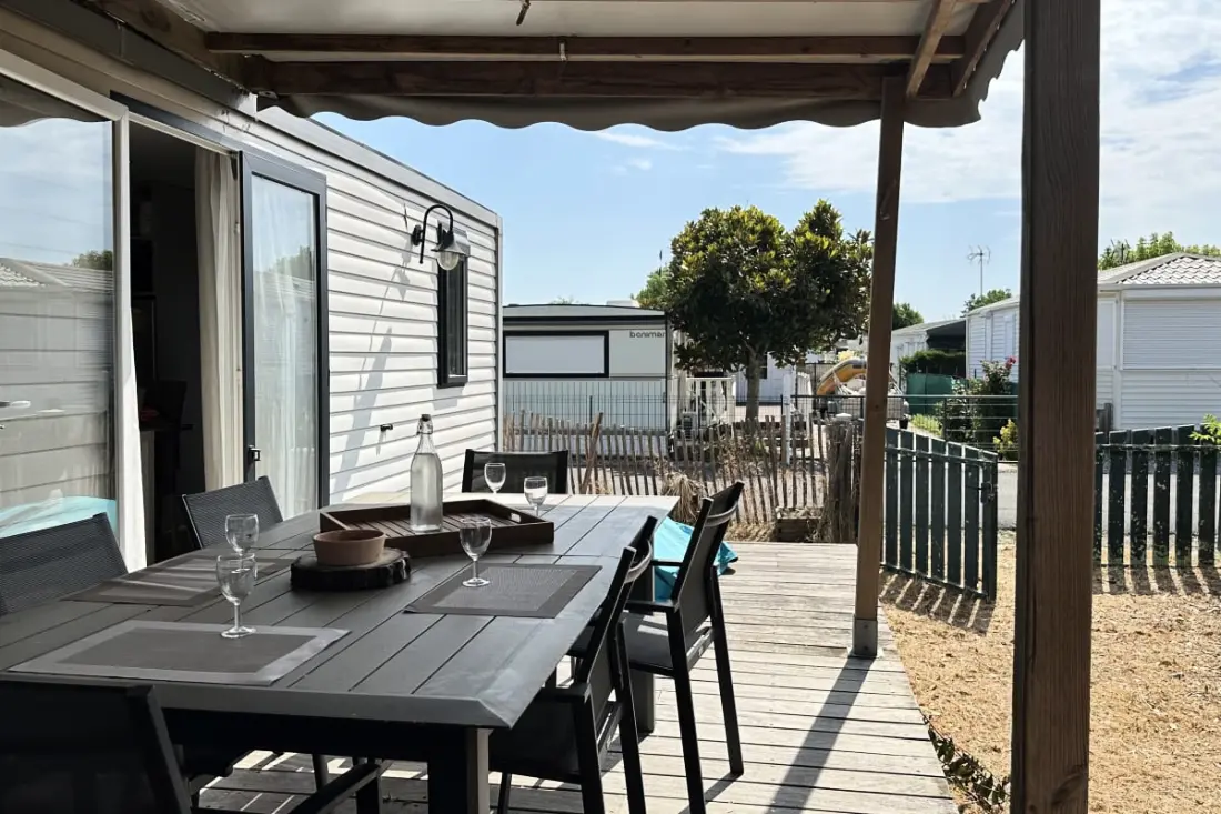 Chalet medencével Gujan-mestras