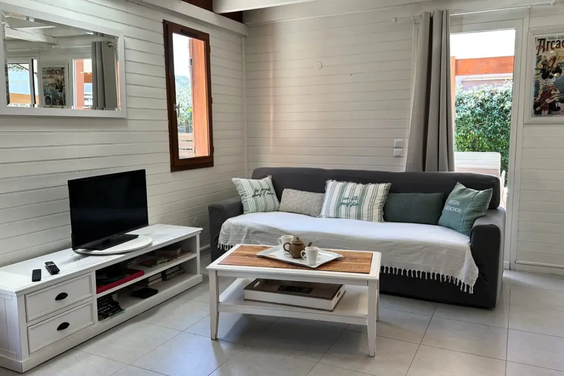 Chalet 3ch úszómedencével a szabadidős parkban