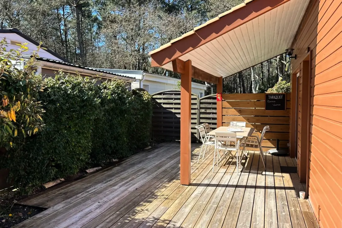 Chalet 3ch úszómedencével a szabadidős parkban