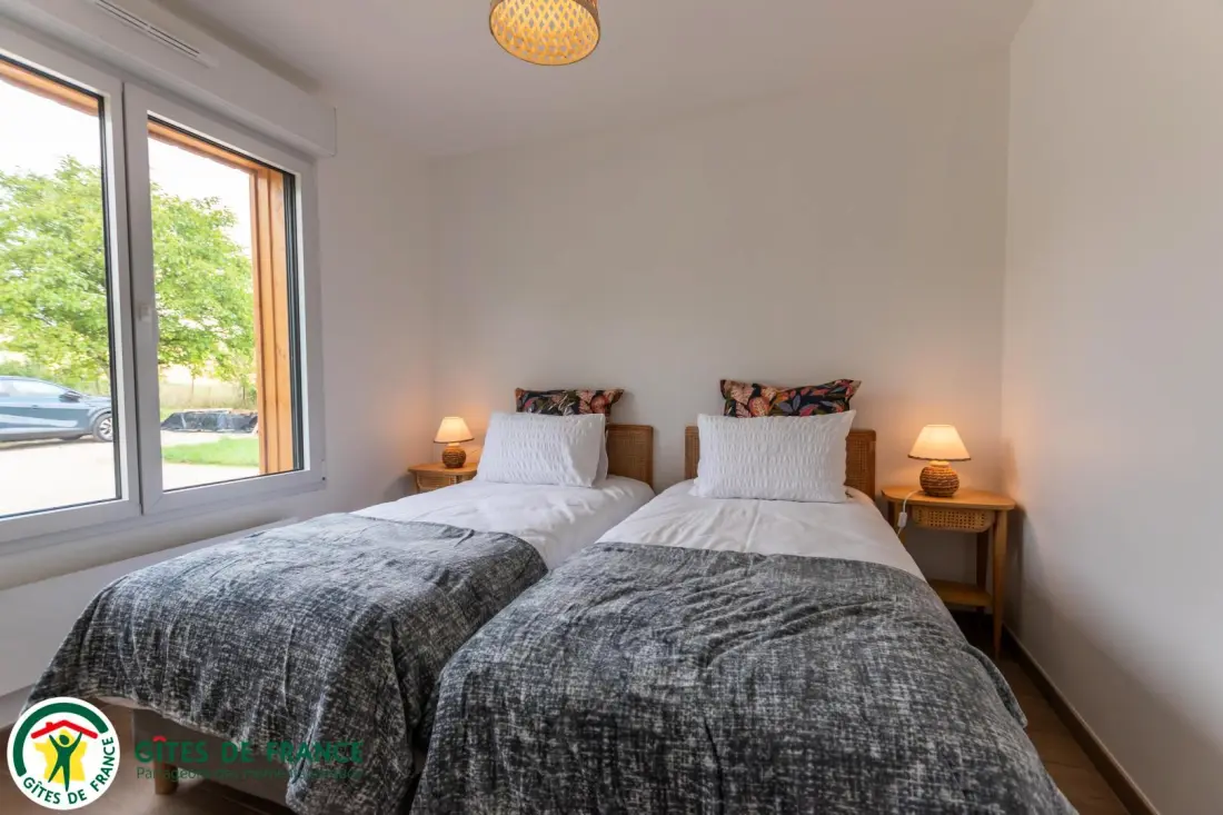Gîte de France Die Sinnesdomäne - Chalet mit privatem Spa, volle Natur, Entspannungserlebnis 3 Ohren