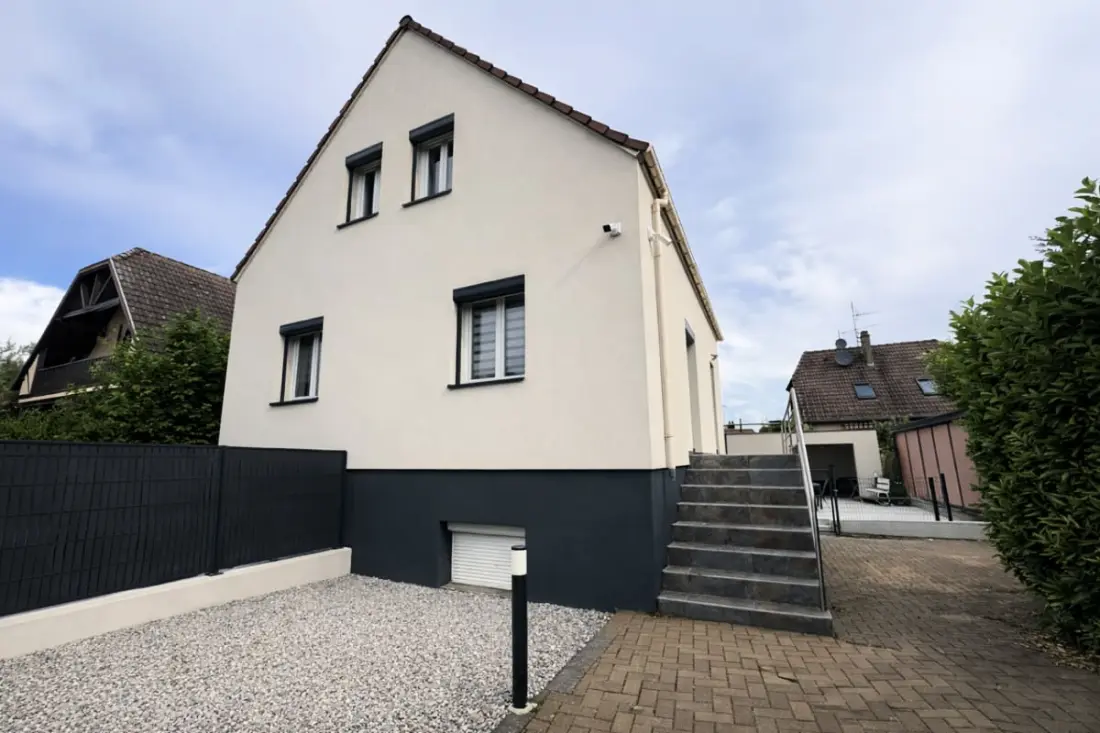 Villa Bartholdi - Ház és kert Holtzheimben