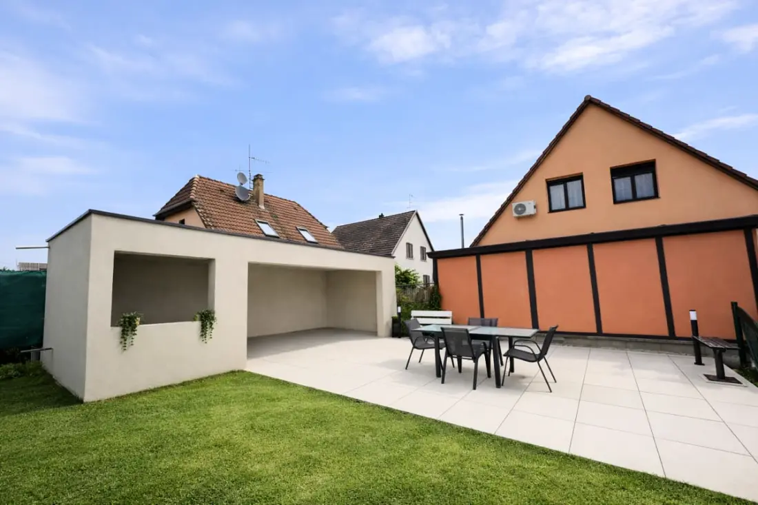 Villa Bartholdi - Ház és kert Holtzheimben