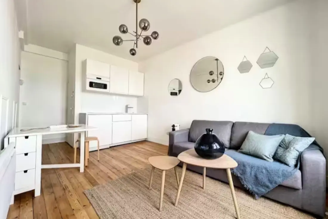 Sea View Apartman Balcony-val Houlgate-ban