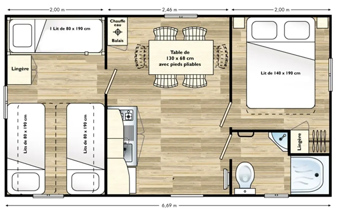 Campingplatz La Rivière d'Argent 3 Sterne★★★