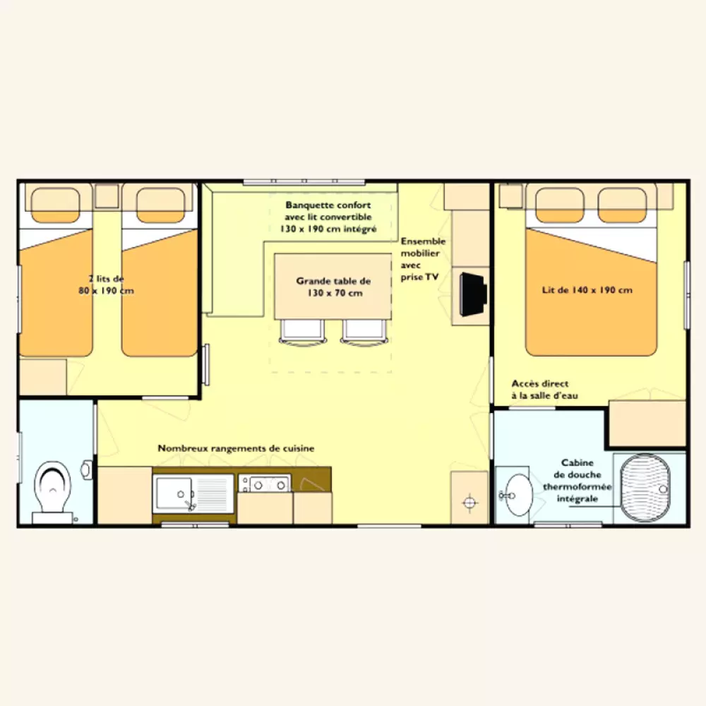 Camping La Rivière d'Argent 3 étoiles★★★