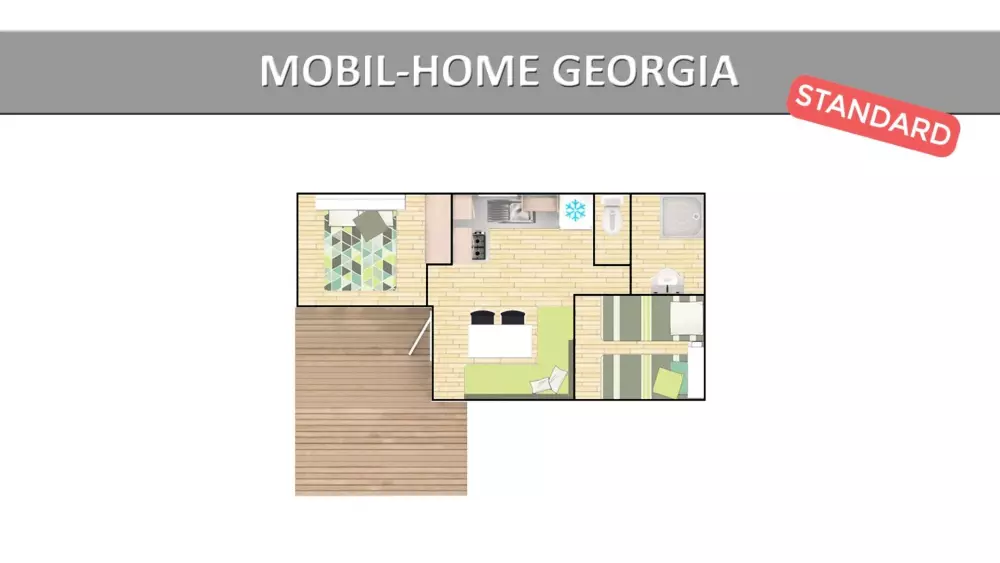 Camping Tikayan La Bergerie Beach3 Sterne★★★