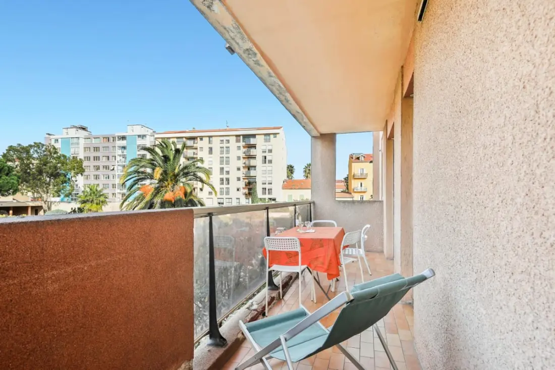 Apartman Hyères medence és erkély