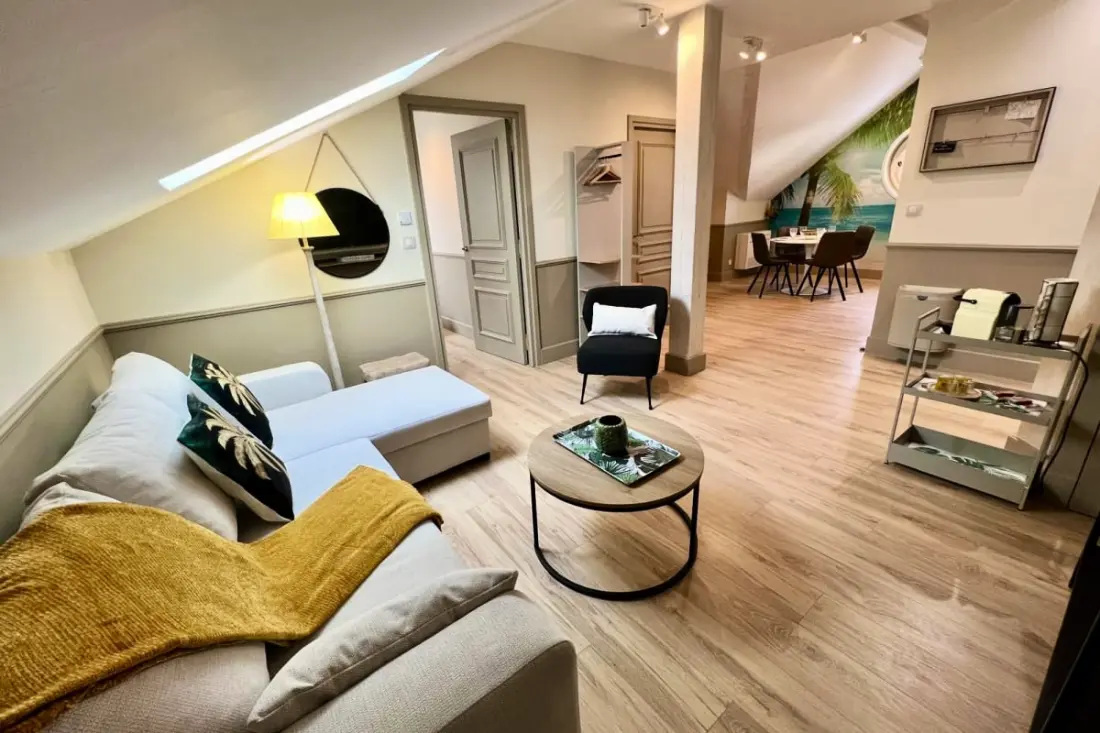 Chic apartman Sea és Palmiers között