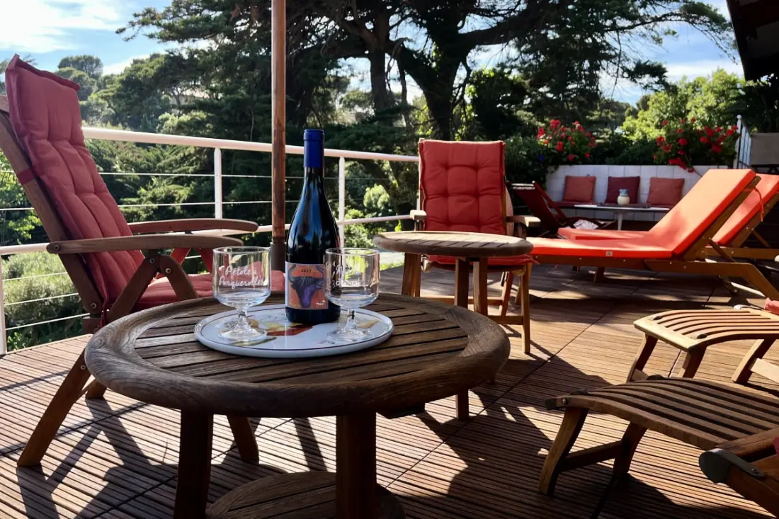 Villa "moana" láb A víz-közeli Giens-sziget