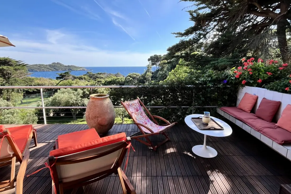 Villa "moana" láb A víz-közeli Giens-sziget