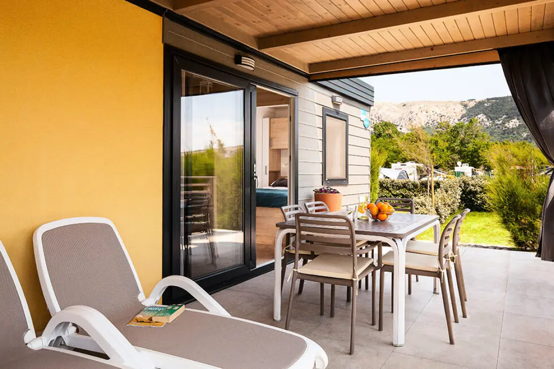Valamar Camping Baška Útvonalterv