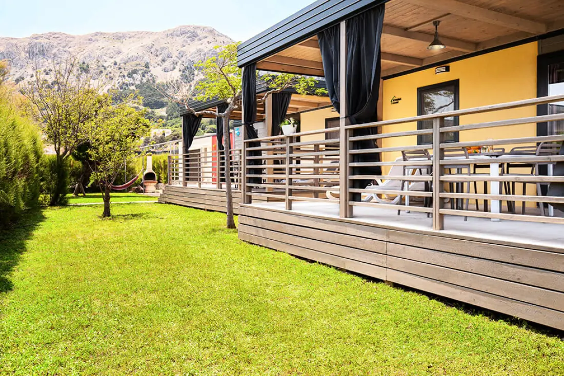 Valamar Camping Baška Útvonalterv