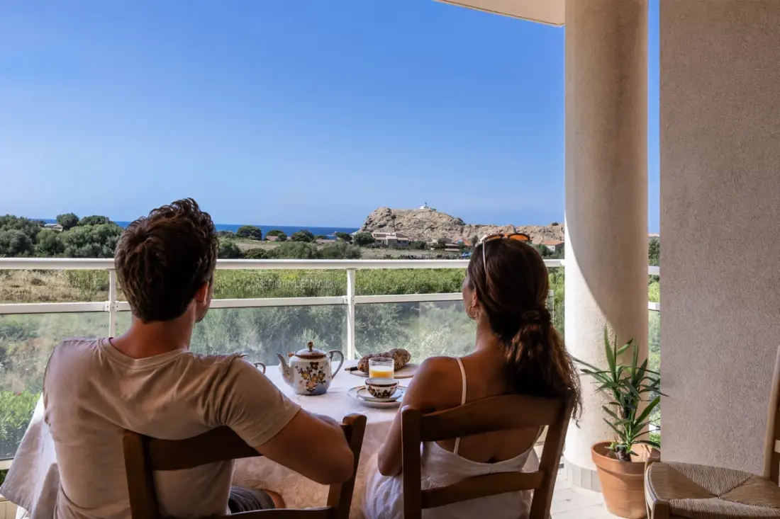 Casa Luiggina - Charming Apartment With Sea View az L-Ile-Rousse szívében