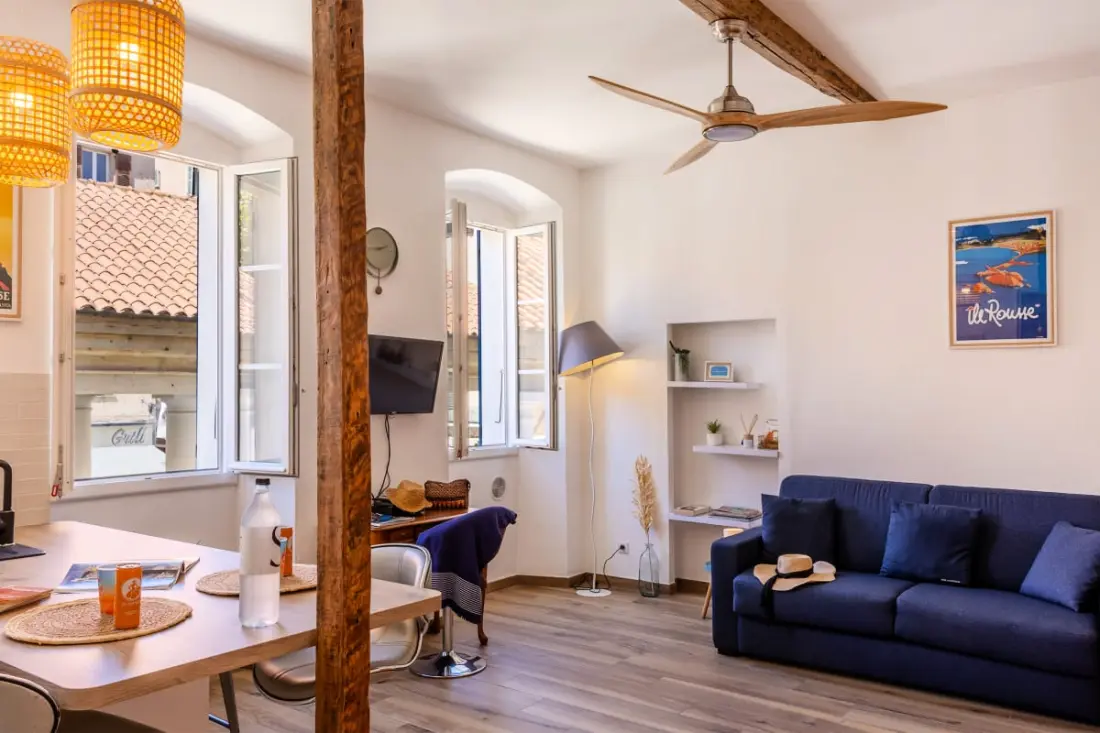 Studio Le Paolina néhány méterre a strandtól