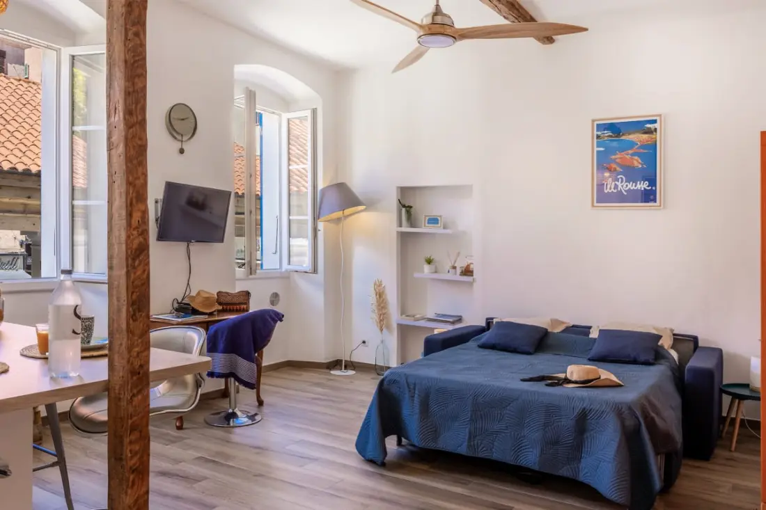 Studio Le Paolina néhány méterre a strandtól