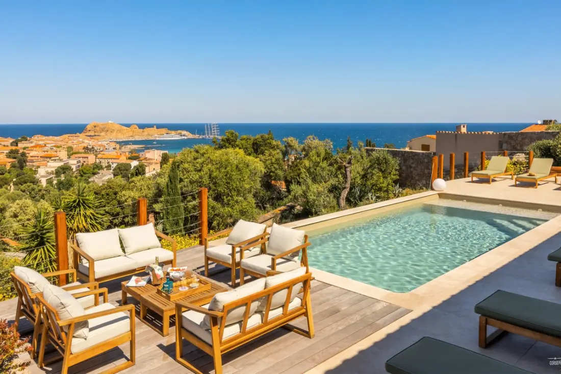 Villa Pietra Mare, Swimming pool Sea View, a Rousse-szigeten