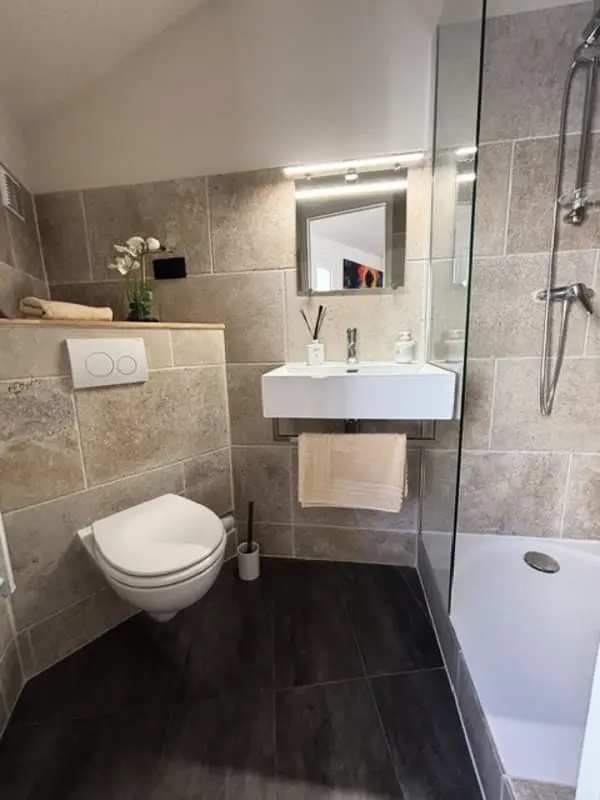 Apartman terasz a városközpontban