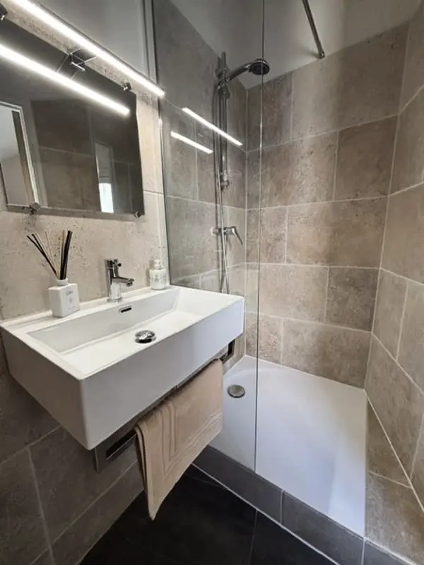 Apartman terasz a városközpontban