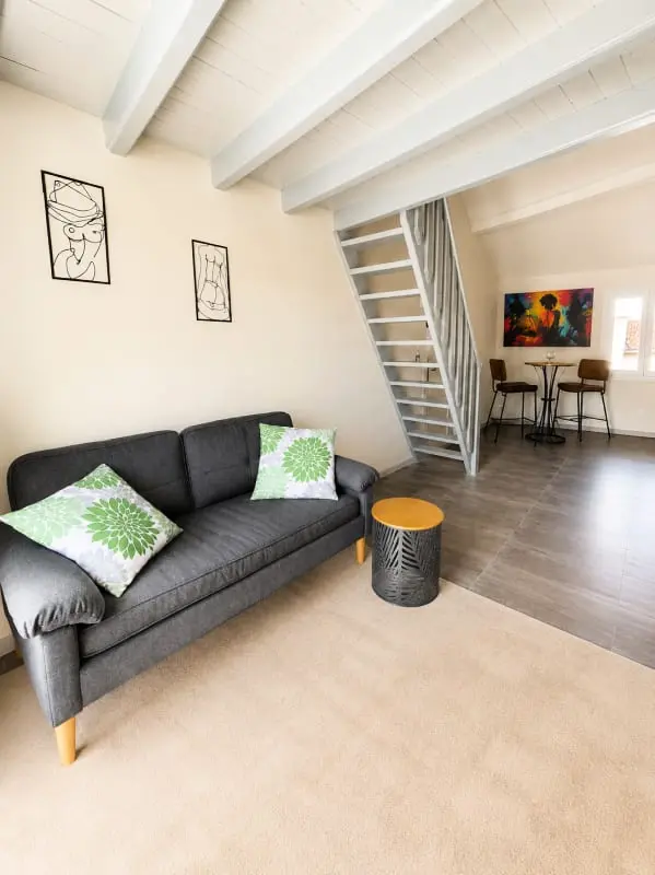 Apartman terasz a városközpontban