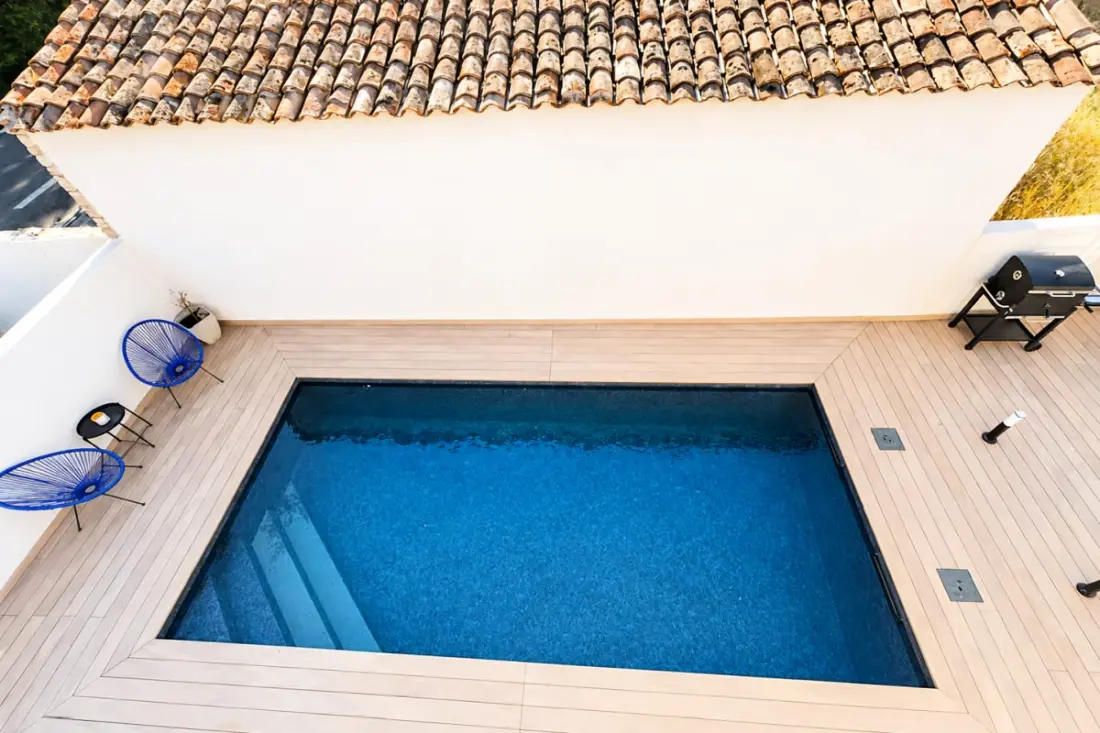 Villa South oldal - Private pool