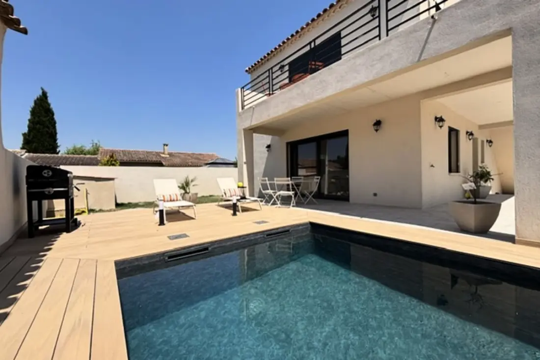 Villa South oldal - Private pool