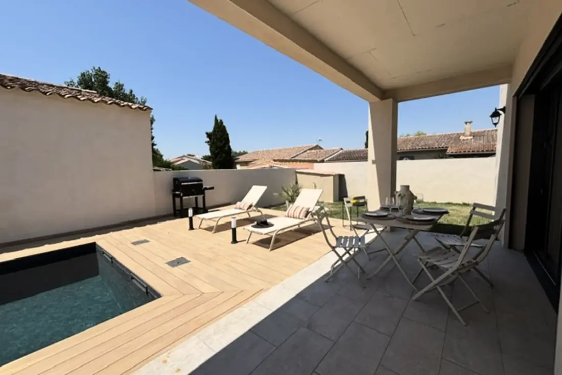 Villa South oldal - Private pool