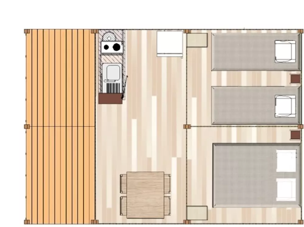 Campsite Le Roubreaku