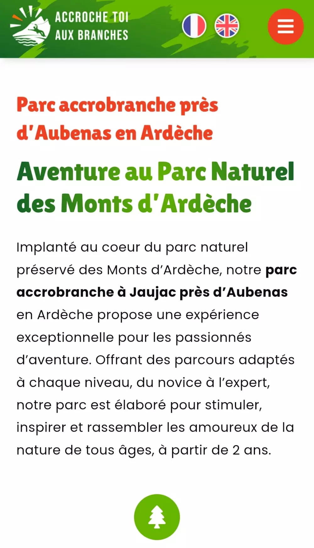 Camping Le Roubreau 3 étoiles★★★