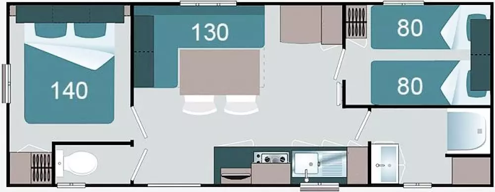 Campsite Le Roubreaku