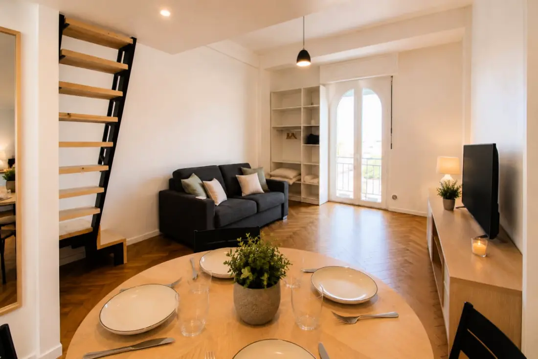 Residence Elegante klimatisierte Wohnung • 5 min in Pied Des Plages De Juan-les-pins