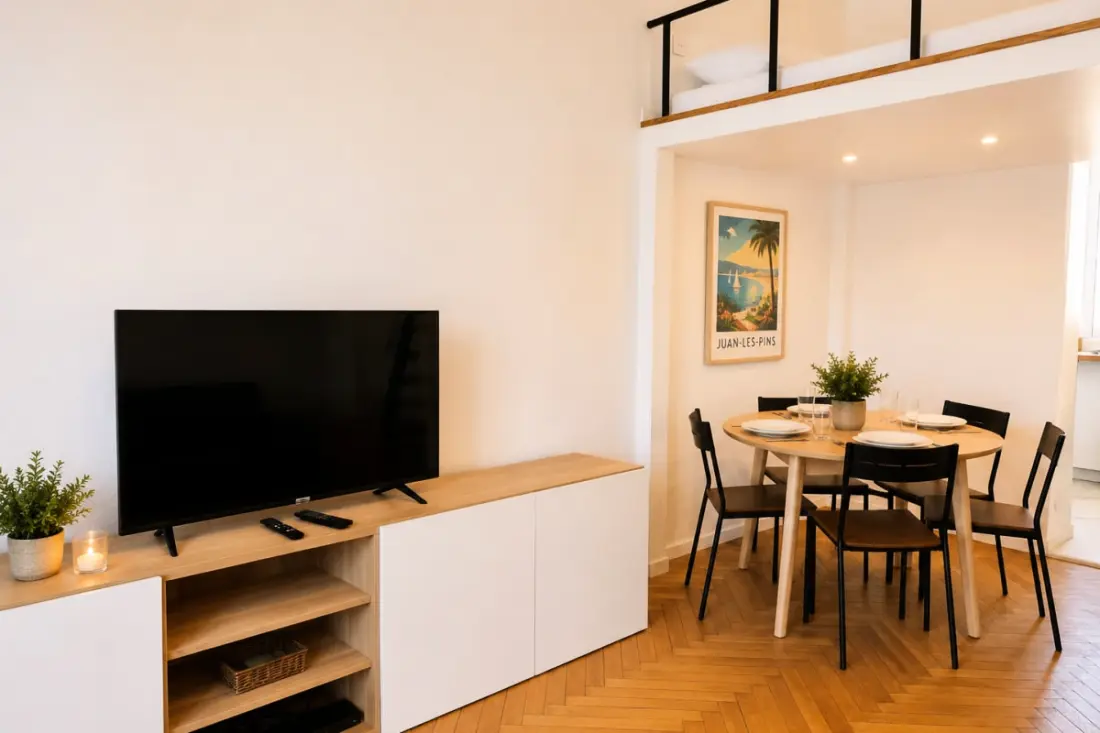 Residence Elegante klimatisierte Wohnung • 5 min in Pied Des Plages De Juan-les-pins