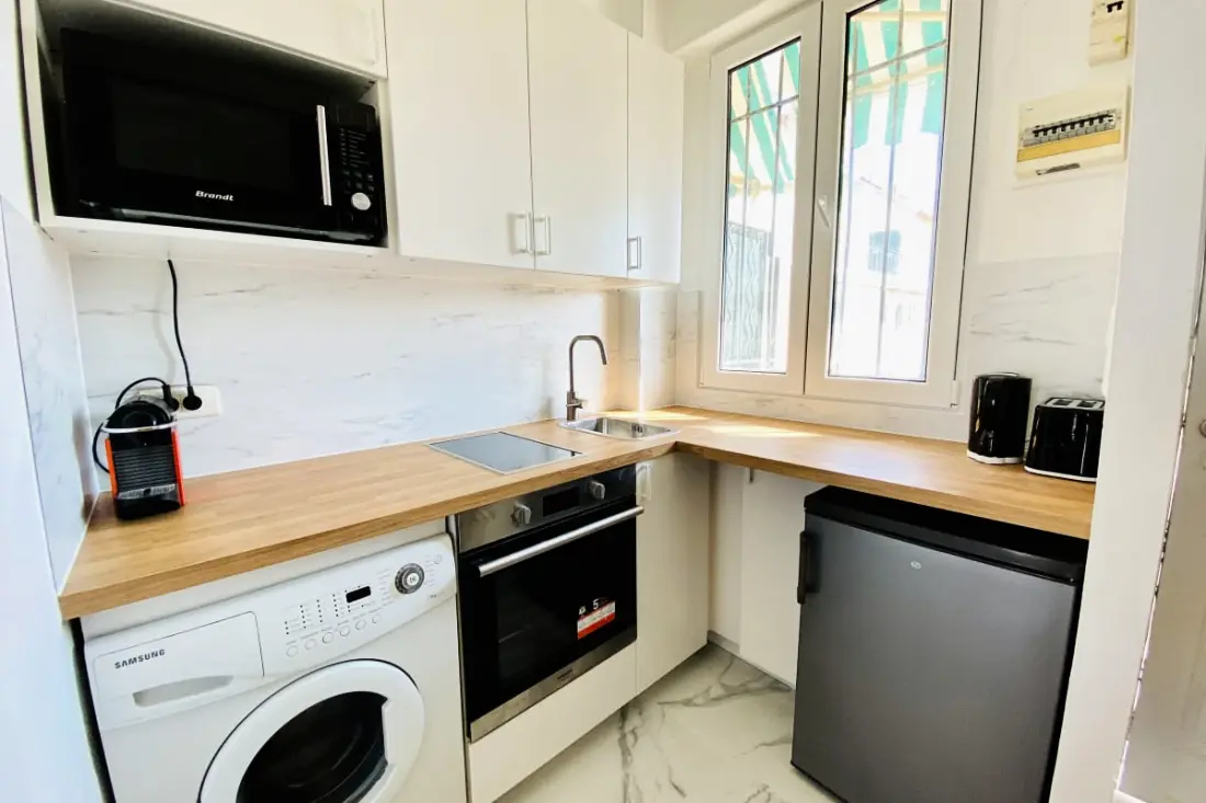 Residence Elegante klimatisierte Wohnung • 5 min in Pied Des Plages De Juan-les-pins