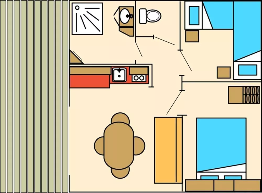 Camping de la Forêt 4 Sterren★★★★