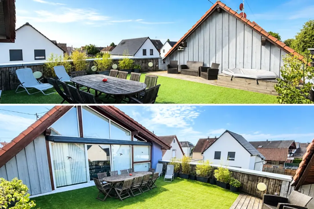 Huis 250m2 - 11 Mensen - Dichtbij Straatsburg