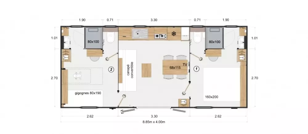 Blomster Camping Le Pré des Sables