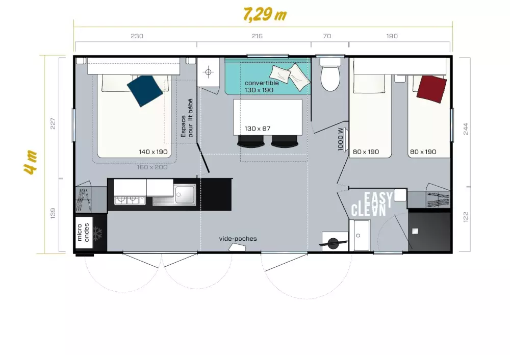 Blomster Camping Le Pré des Sables