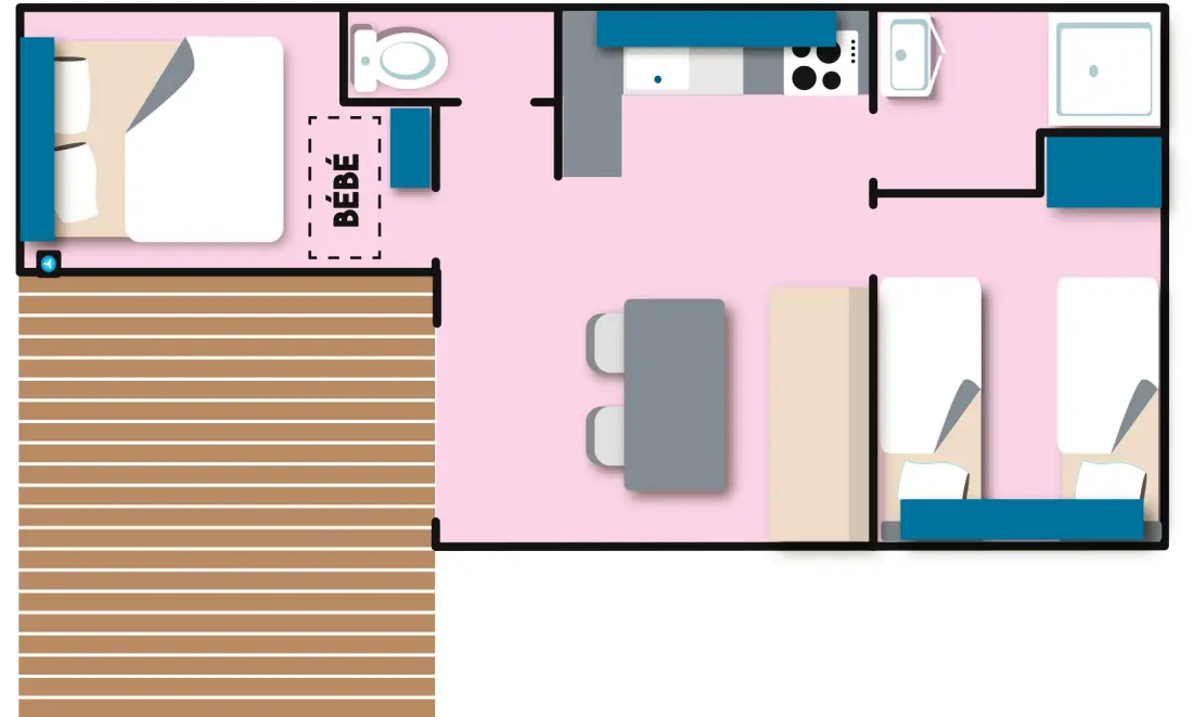 Campingplatz La Roseraie 4 Sterne★★★★