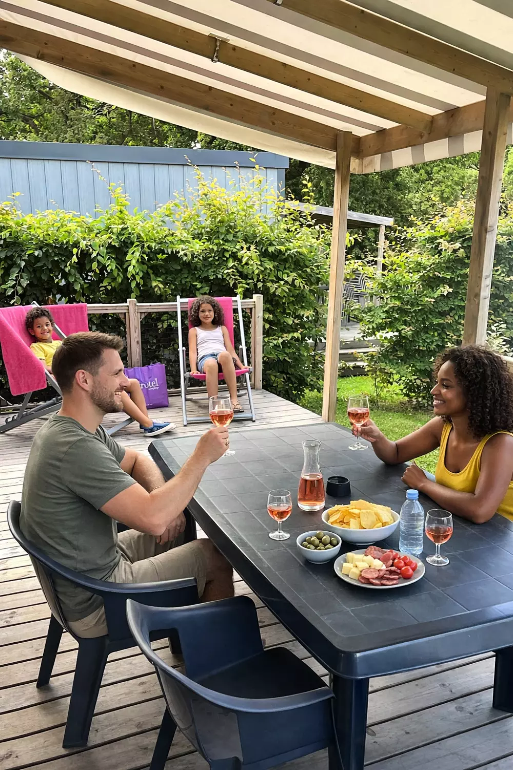 Airotel Camping La Roseraie Útvonalterv