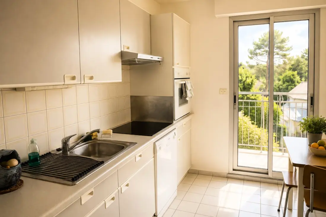 Apartman a tenger és a csontok között a teraszon