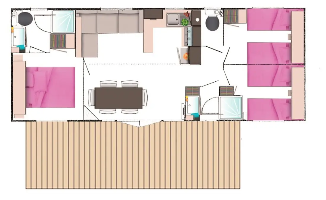 Camping L'Eden 4 Sterne★★★★