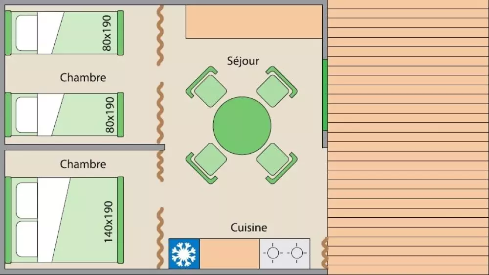 Kemping L'Eden 3 Csillagok★★★