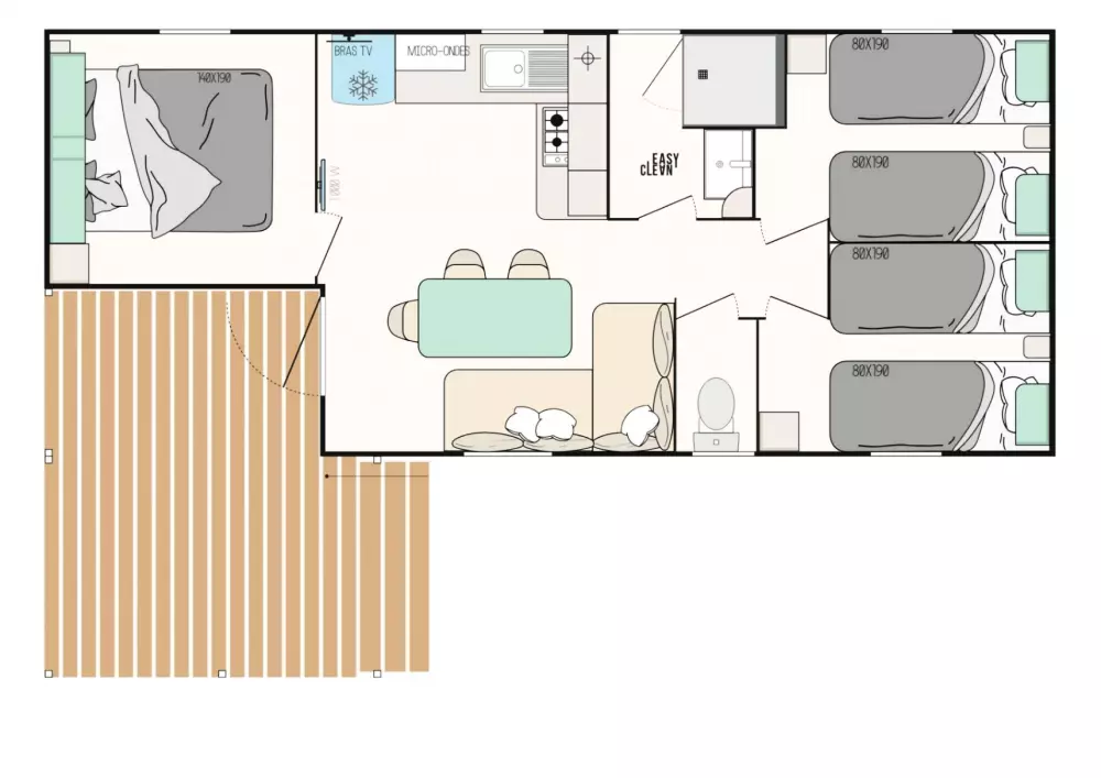 Camping Les Ajoncs d'Or 4 étoiles★★★★