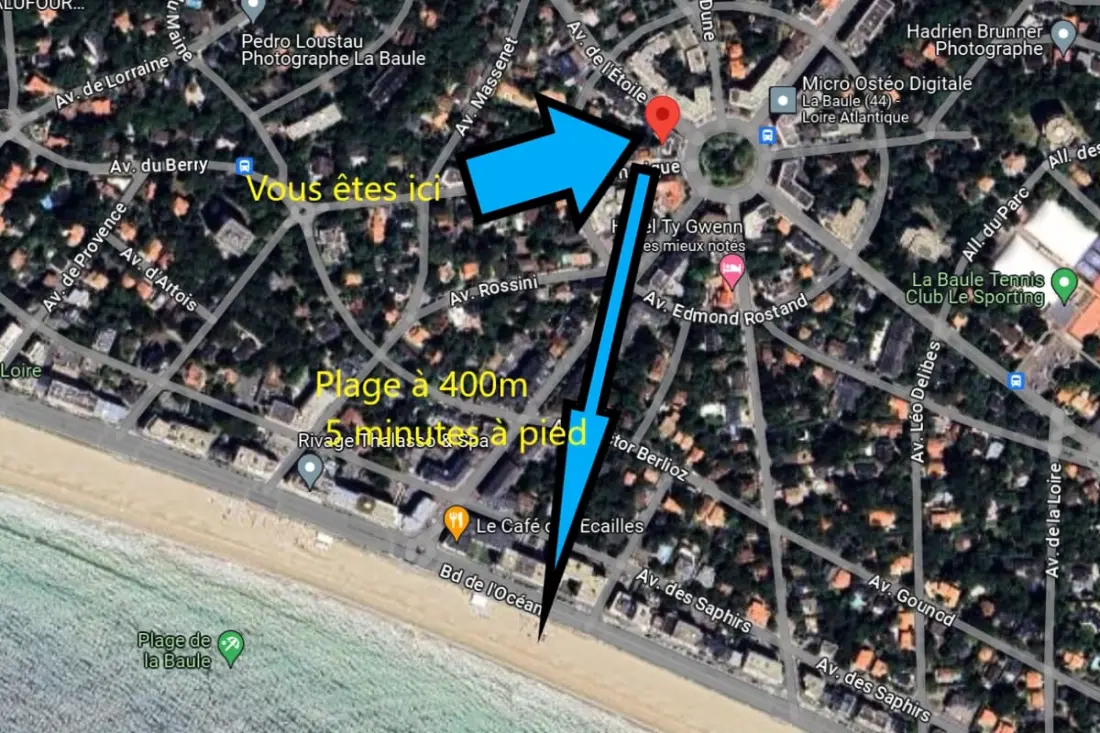 Love Cocoon közel a tengerhez La Baule-escublacban