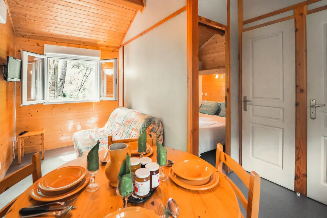 Chalets a La Canourgue-ban