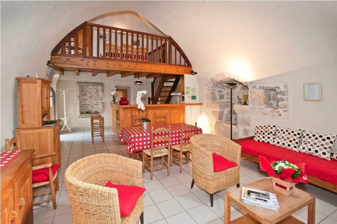 Gîte de France Gîte les bois 2/3 Personen à conques 3 Ohren