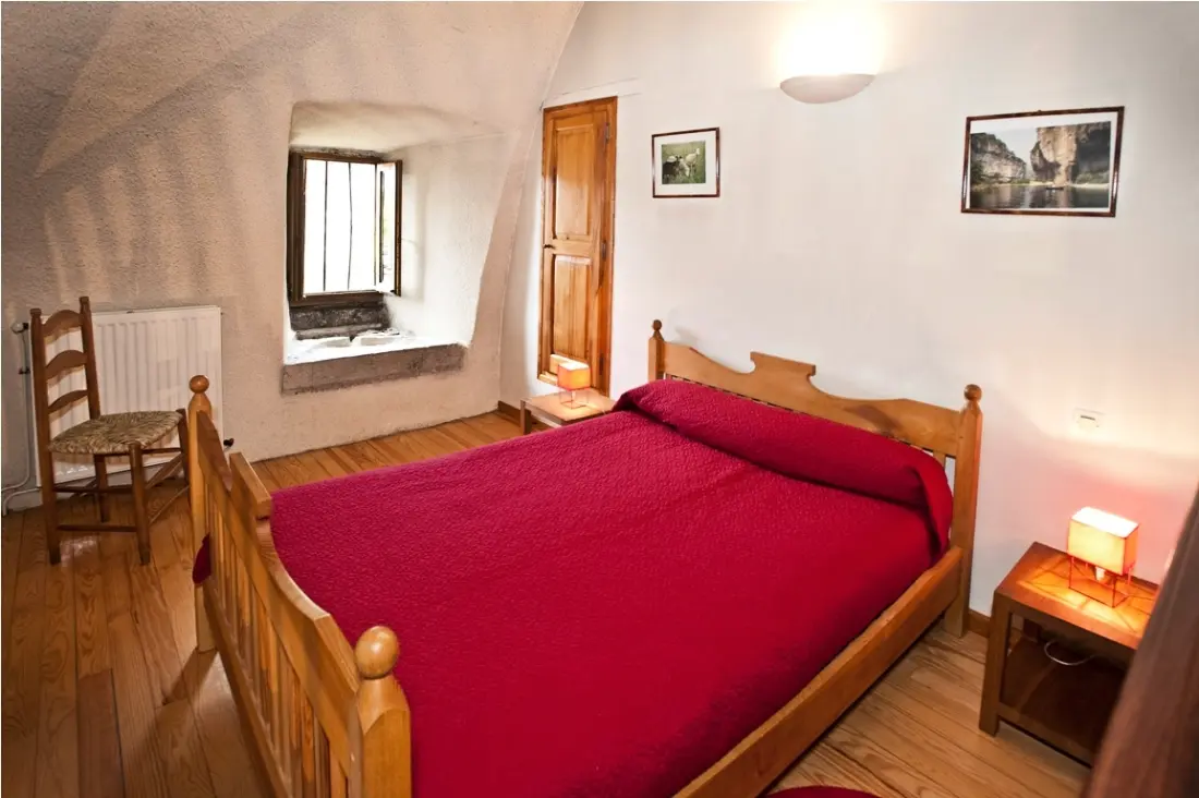 Gîte de France Gîte les bois 2/3 Personen à conques 3 Ohren