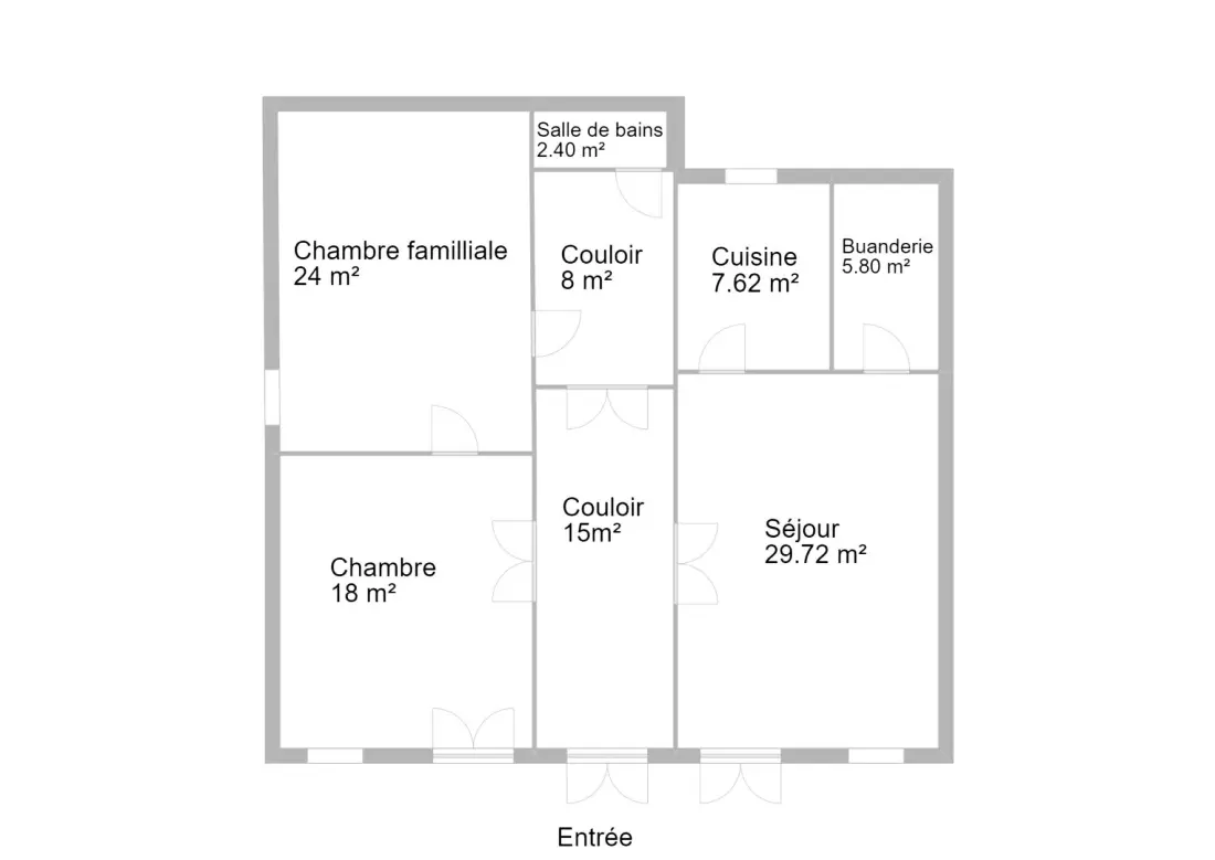 Gîte de France Glycine 5/6 Personen 3 Ohren