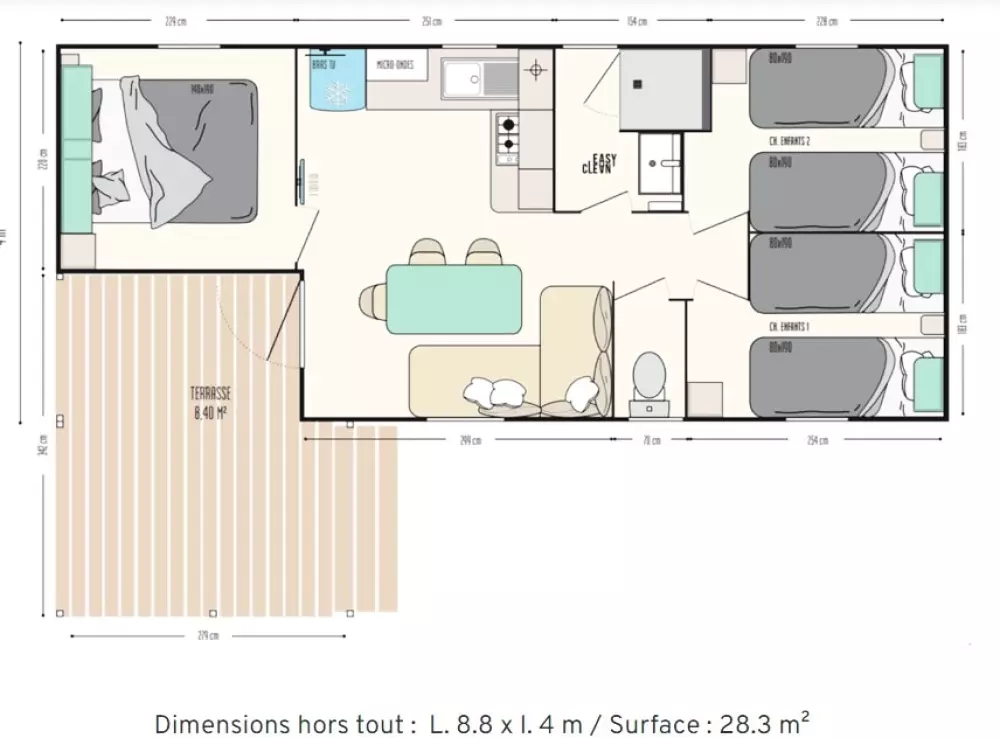 CAMPING LA FAGE 4 Stjerner★★★★