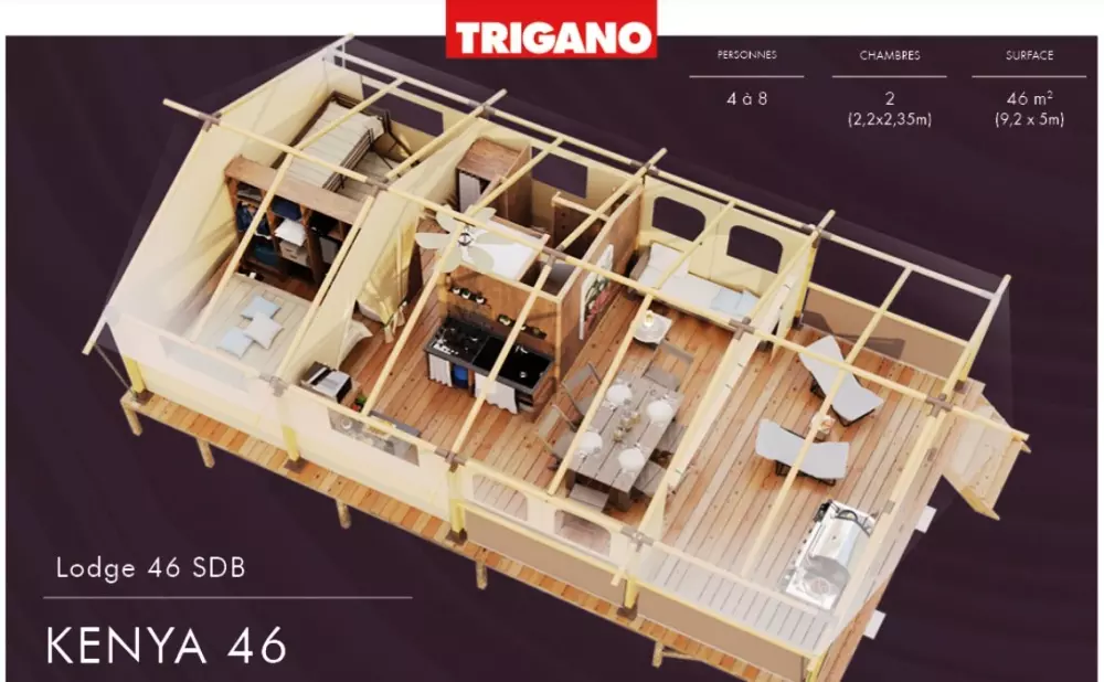 CAMPING LA FAGE 4 Stjerner★★★★