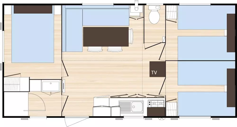 CAMPING LA FAGE 4 Stjerner★★★★